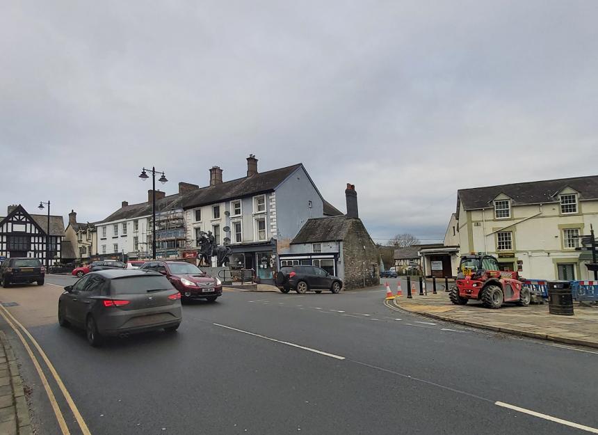 Corwen Town Centre image